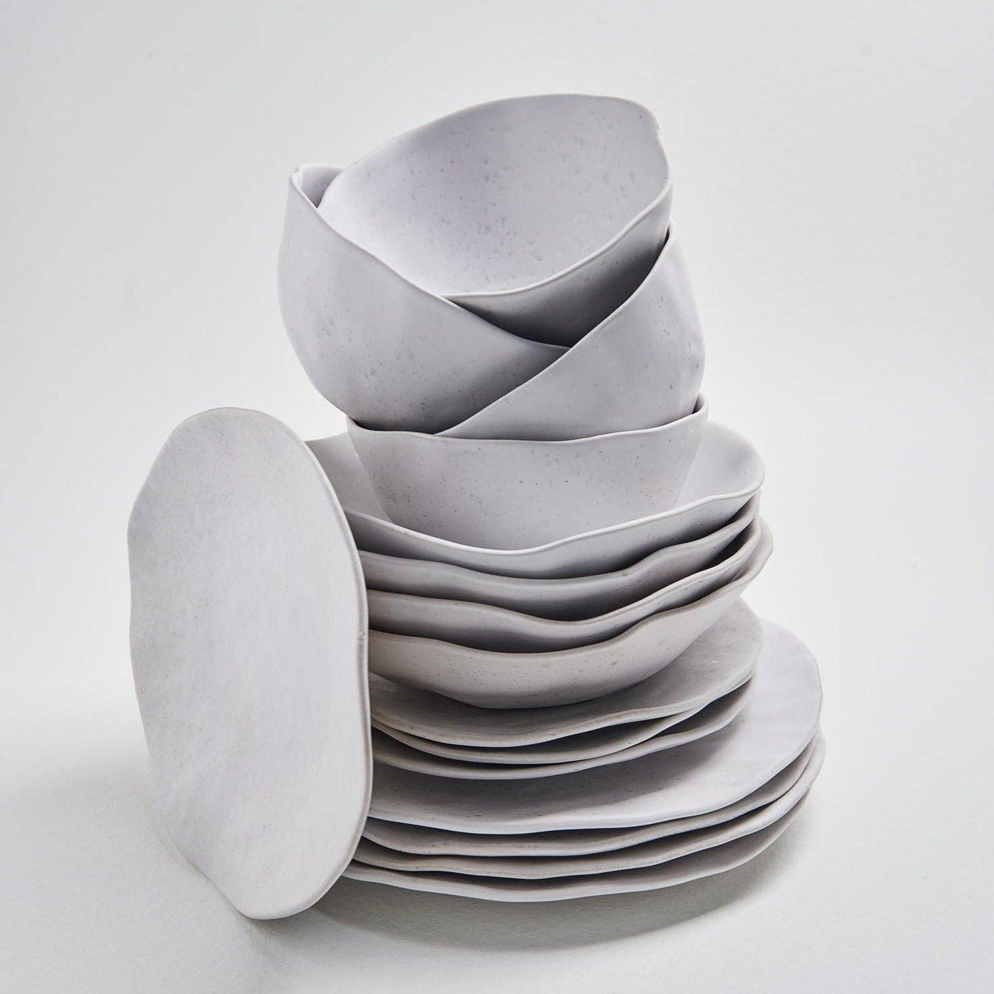 Nature Shape White Bowl 15cm