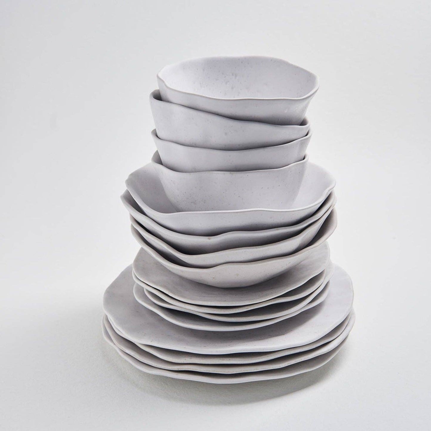 Nature Shape White Bowl 15cm
