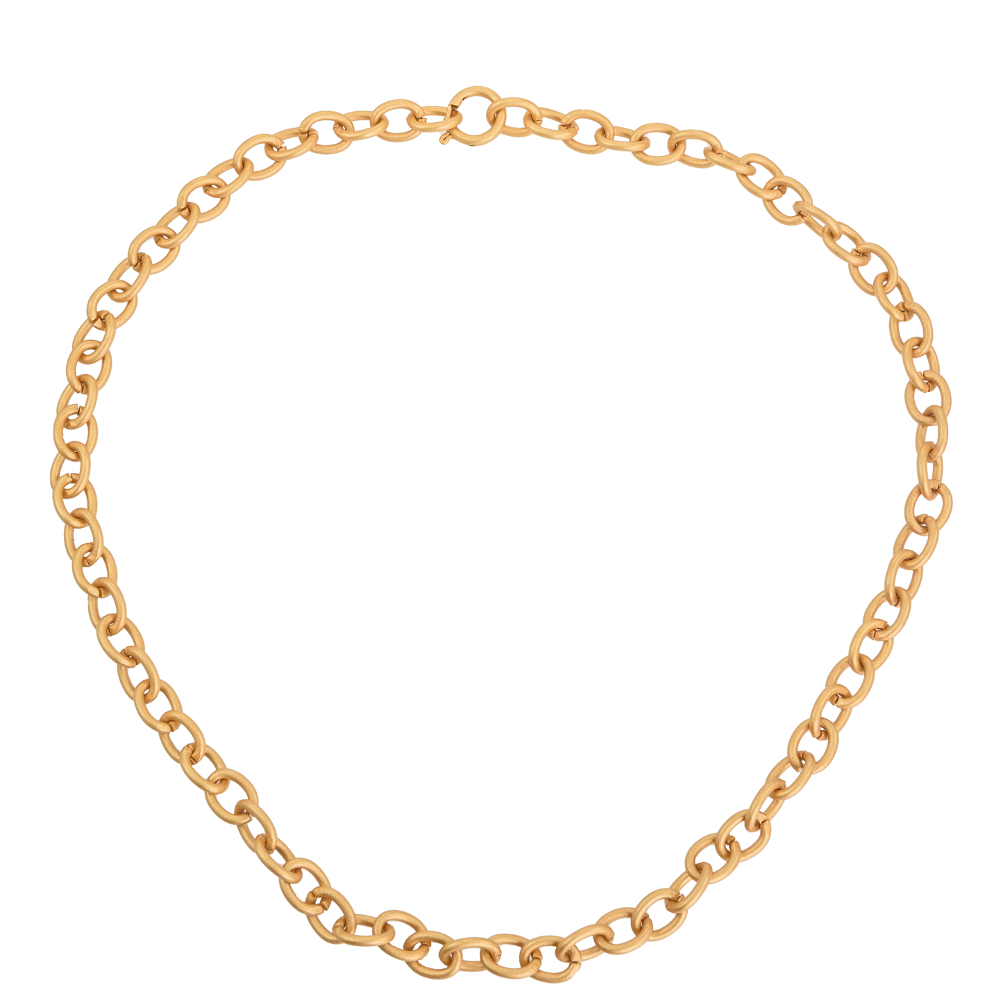 EMILIA Matte Chain Necklace Luxe 60cm