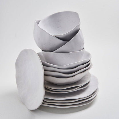 Nature Shape White Bowl 15cm
