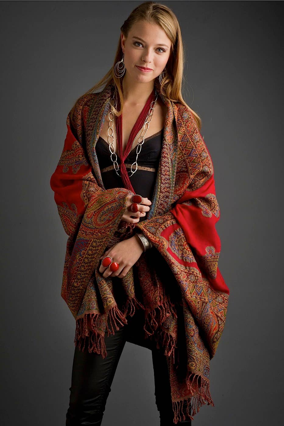 RAJASTHAN SCARF - 100% WOOL
