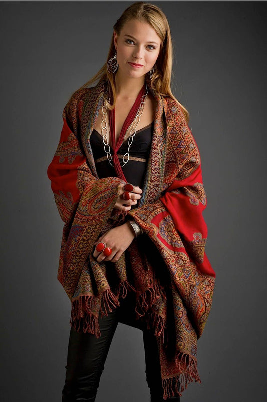 RAJASTHAN SCARF - 100% WOOL