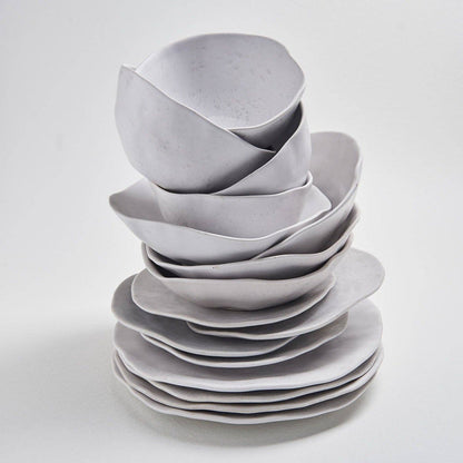Nature Shape White Bowl 15cm