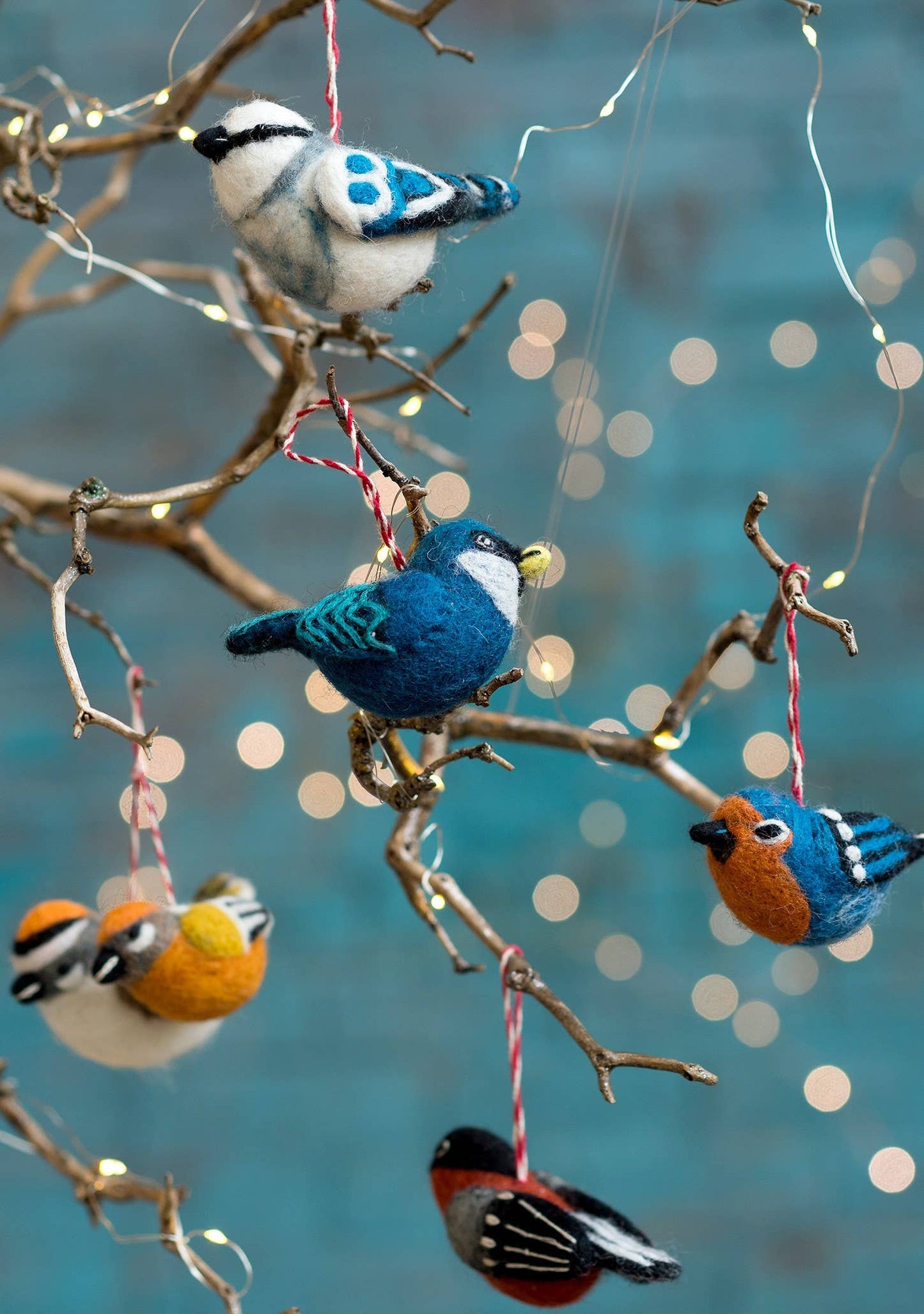 FELT BIRD DECORATIONS