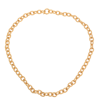 EMILIA Matte Chain Necklace Luxe 60cm