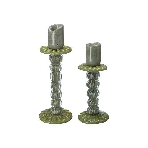 MALINA CANDLESTICK GREEN - Wikholm Form