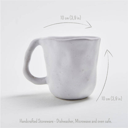 Nature Shape White Mug 300ml