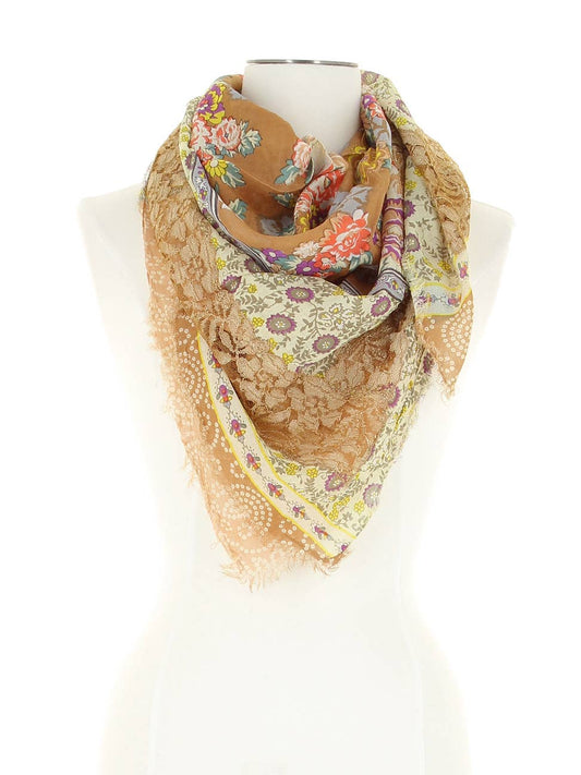 BOHEMIAN SQUARE - 100% COTTON